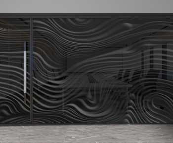 Modern Glass Screen Partition-ID:172825109