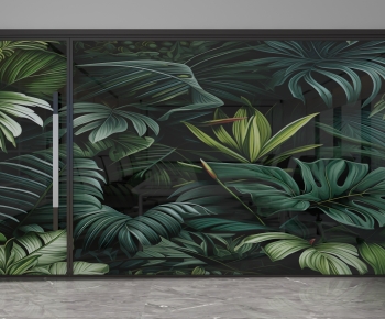Nordic Style Glass Screen Partition-ID:170494082