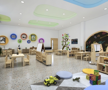 Modern Kindergarten Classrooms-ID:706031081