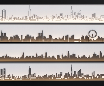 Modern Landscape Wall-ID:388797041