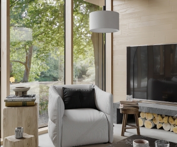 Modern Single Sofa-ID:761734018