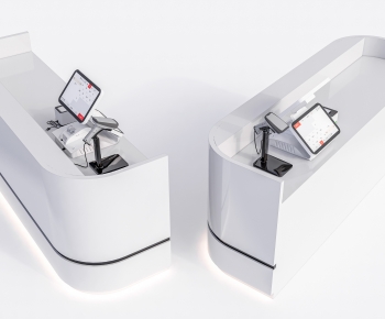 Modern Reception Desk-ID:889086018