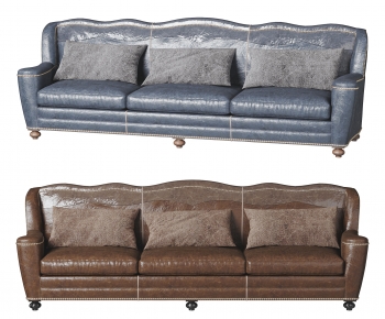 American Style Three-seat Sofa-ID:315845974