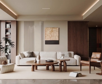 Modern A Living Room-ID:762039908