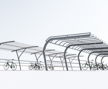 Modern Outdoor Parking Lot-ID:351689109