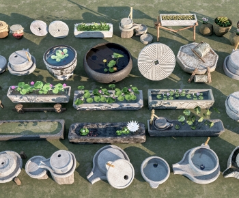 Chinese Style Garden-ID:848150974