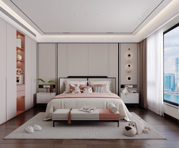 Modern Girl's Room Daughter's Room-ID:312887911