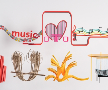 Modern Sculpture Sketch-ID:706090974