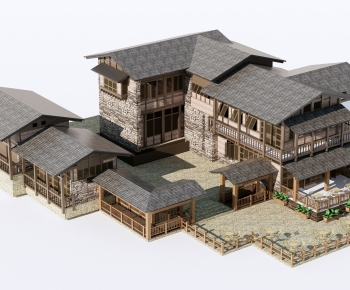 New Chinese Style Appearance Of Commercial Building-ID:544281038