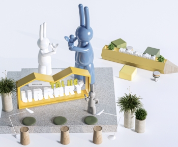 Modern Sculpture Sketch-ID:975308901