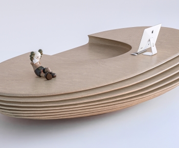 Modern Reception Desk-ID:127829074