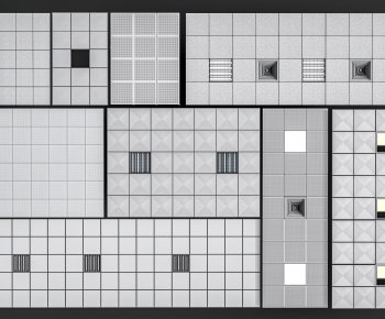 Modern Suspended Ceiling-ID:580482968