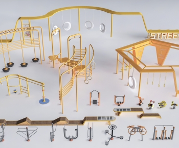 Modern Fitness Equipment-ID:738014942