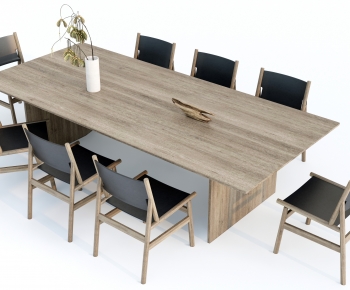 Modern Dining Table And Chairs-ID:280540062