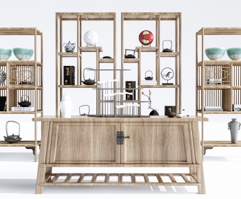 New Chinese Style Antique Rack-ID:617458847