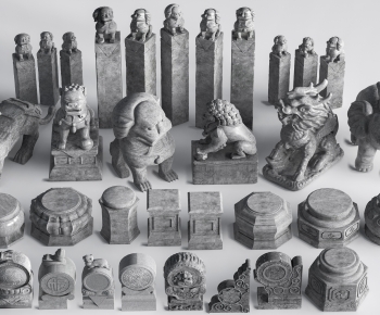 Chinese Style Column-ID:777237892