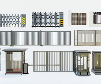 Modern Security Booth-ID:394684083