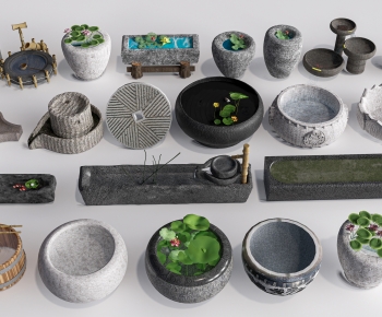 Chinese Style Garden-ID:859301099