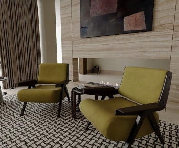 Modern Single Sofa-ID:382246028