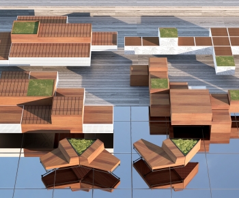 Modern Communal Chair-ID:653332007