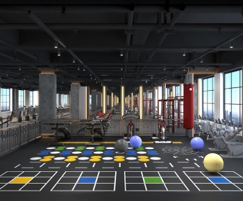 Modern Yoga Room-ID:951083906