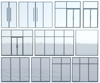 Modern Double Door-ID:367960935