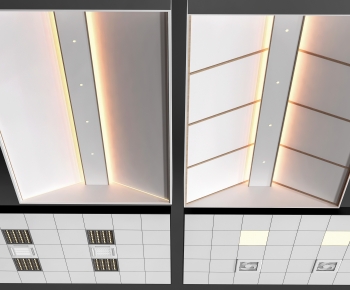 Modern Suspended Ceiling-ID:659630068