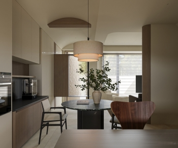 Wabi-sabi Style Dining Room-ID:907999049