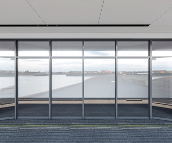 Modern Glass Screen Partition-ID:211219075