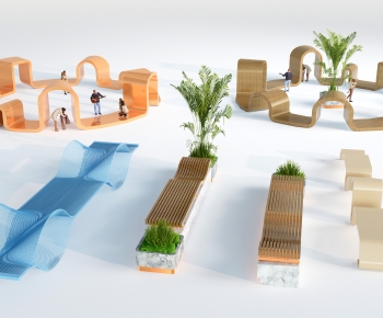 Modern Communal Chair-ID:964548116