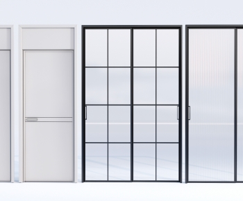 Modern Single Door-ID:493004084