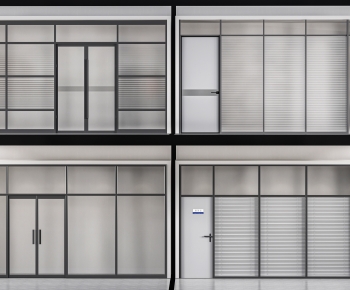 Modern Glass Screen Partition-ID:165497067