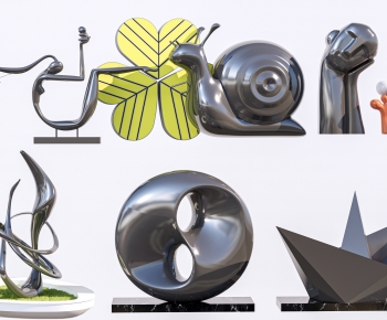 Modern Sculpture Sketch-ID:740783933