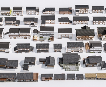 New Chinese Style Residential Building-ID:571386106