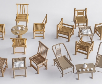 New Chinese Style Lounge Chair-ID:748009711