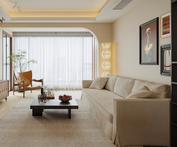 Modern A Living Room-ID:113760955