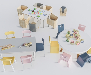 Modern Children's Table/chair-ID:287446025