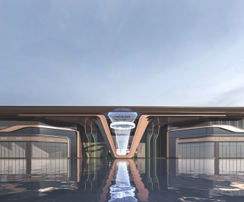 Modern Facade Element-ID:153912076
