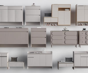 Modern Shoe Cabinet-ID:341479066