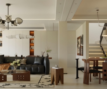 Modern A Living Room-ID:290668015