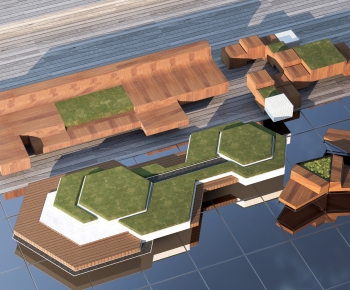 Modern Communal Chair-ID:449721106