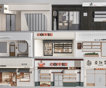 Modern Facade Element-ID:106640103