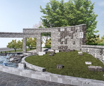 Modern Landscape Wall-ID:115401985