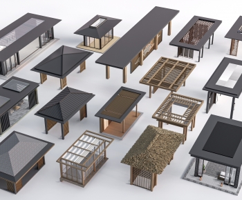 New Chinese Style Pavilion-ID:497325904
