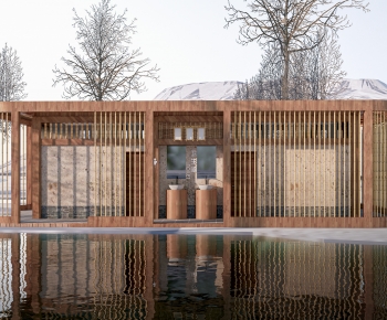 New Chinese Style Public Building-ID:613008982