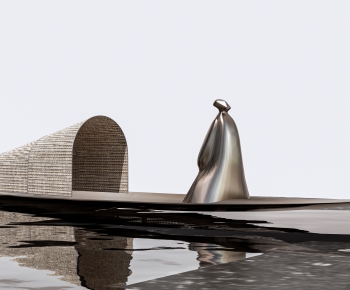 New Chinese Style Sculpture Sketch-ID:635411021