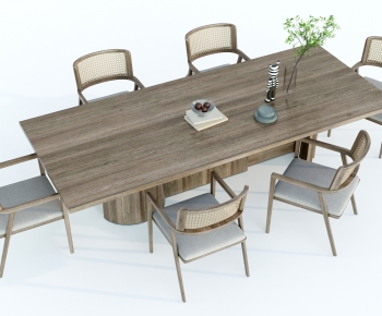 Modern Dining Table And Chairs-ID:335798988