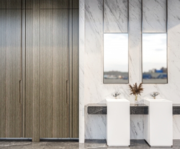 Modern Public Toilet-ID:328296906