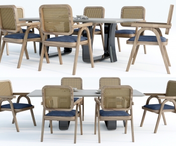 Modern Dining Table And Chairs-ID:932393078