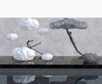 Modern Sculpture Sketch-ID:141168124